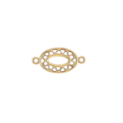 Oval Filigree Connector - Item # S9201-2 - Salvadore Tool & Findings, Inc.