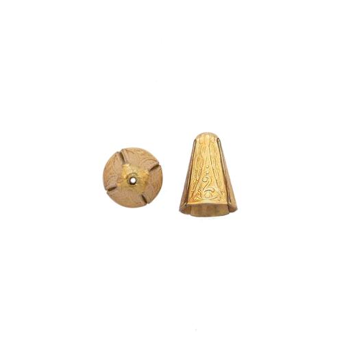 Ornate Cone Bead Cap - Item # S9361 - Salvadore Tool & Findings, Inc.