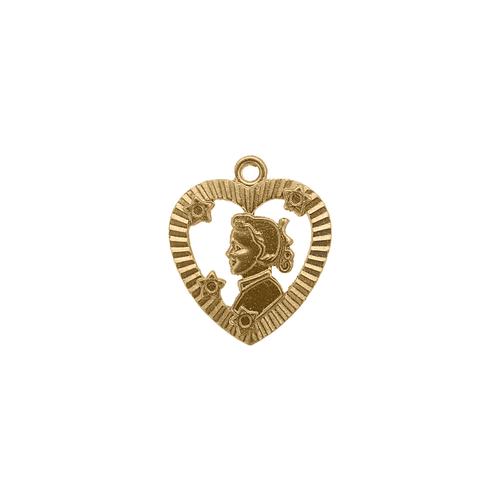 Heart w/ring - Item # SG1894R - Salvadore Tool & Findings, Inc.