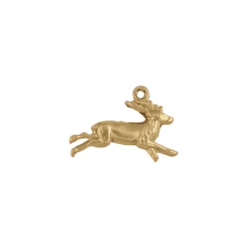 Reindeer / Elk / Deer Charm - Item # SG2117R - Salvadore Tool & Findings, Inc.