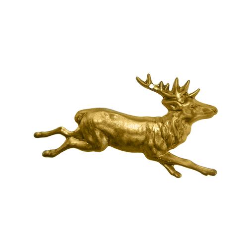 Reindeer / Elks w/hole - Item # SG8479H - Salvadore Tool & Findings, Inc.