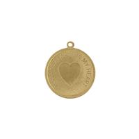Heart Charm - Item S3292 - Salvadore Tool & Findings, Inc.