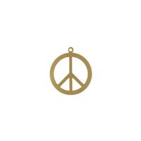Peace Sign - Item SG6344R - Salvadore Tool & Findings, Inc.