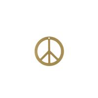 Peace Sign - Item SG6344H - Salvadore Tool & Findings, Inc.