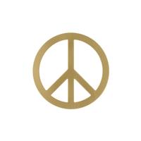 Peace Sign - Item SG6345 - Salvadore Tool & Findings, Inc.