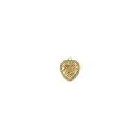 Heart Charm - Item SG6417R - Salvadore Tool & Findings, Inc.