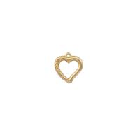 Heart Charm - Item S6724 - Salvadore Tool & Findings, Inc.