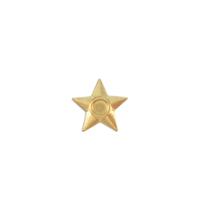 Star w/ stone setting - Item SG8024 - Salvadore Tool & Findings, Inc.