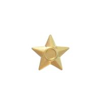Star w/ stone setting - Item SG8025 - Salvadore Tool & Findings, Inc.