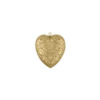 Floral Heart - Item SG8147R - Salvadore Tool & Findings, Inc.