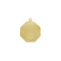 Octagon Blank Tag - Item S8709 - Salvadore Tool & Findings, Inc.