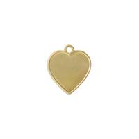 Heart Charm - Item S9637 - Salvadore Tool & Findings, Inc.