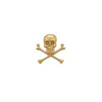 Skull w/Crossbones - Item FA04125 - Salvadore Tool & Findings, Inc.