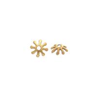 Bead Cap w/hole - Item S1334 - Salvadore Tool & Findings, Inc.