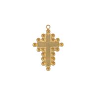 Cross w/stone settings and ring - Item S1766 - Salvadore Tool & Findings, Inc.