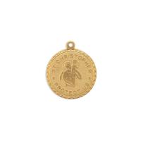 St. Christopher Charm - Item S3759 - Salvadore Tool & Findings, Inc.