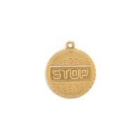 I'll Never STOP Loving You Charm - Item S3766 - Salvadore Tool & Findings, Inc.