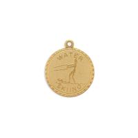 Water Skiing Charm - Item S3768 - Salvadore Tool & Findings, Inc.