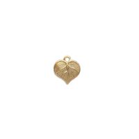 Leaf Heart Charm - Item S4177 - Salvadore Tool & Findings, Inc.
