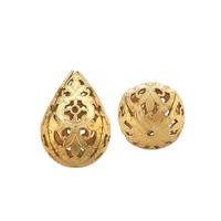 Filigree Teardrop Bead - Item S9247 - Salvadore Tool & Findings, Inc.