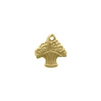 Floral Basket Charm - Item SG1151 - Salvadore Tool & Findings, Inc.