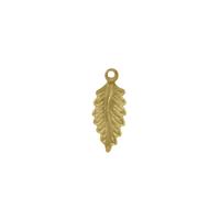 Leaf/Feather Charm - Item SG1266R - Salvadore Tool & Findings, Inc.