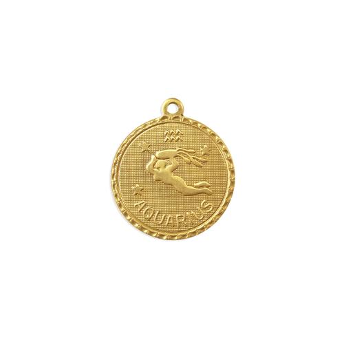 Aquarius Charm - Item # S4227 - Salvadore Tool & Findings, Inc.