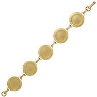 Linked Bracelet w/stone settings - Item SG2623 - Salvadore Tool & Findings, Inc.